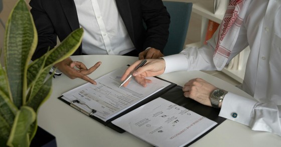 Firma di un contratto di locazione 