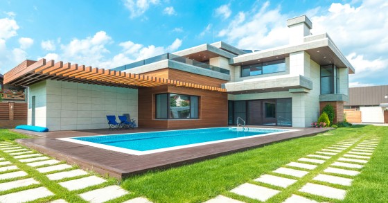 casa di lusso esterni