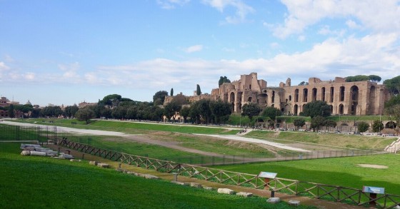 Lo spazio verde del CIrco Massimo