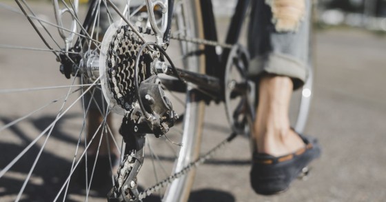 persona che pedala