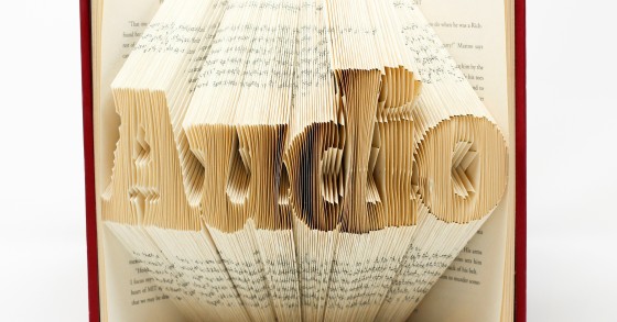 creazioni con libri vecchi 