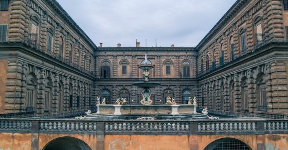 La vista di Palazzo Corsini da lungarno