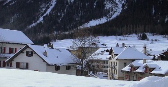 caduta neve dal tetto
