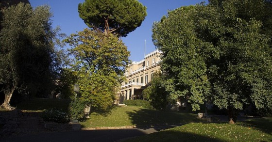 Il psrco di Villa Wolkonsky a Roma