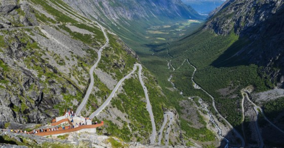 strada dei troll norvegia
