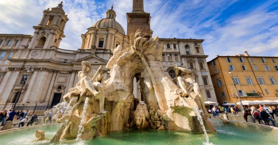 Fontana dei Quattro Fiumi 