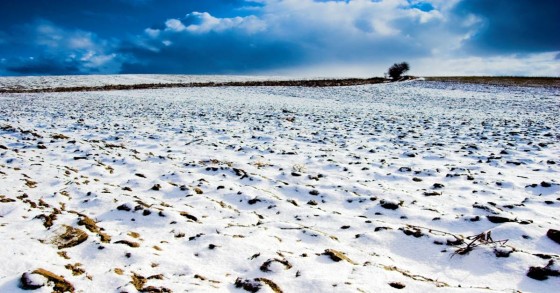 Neve in pianura