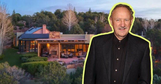 La casa dove sono morti Gene Hackman e sua moglie (Santa Fe, New Mexico)