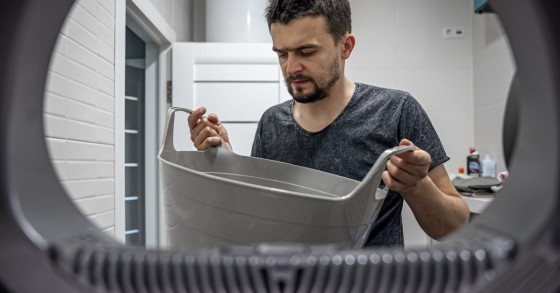 cattivo odore sui vestiti appena lavati