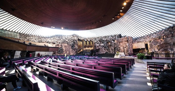 chiesa nella roccia helsinki