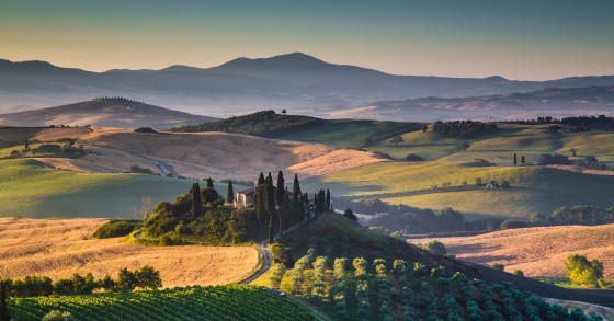 Luxury real estate in Val d'Orcia