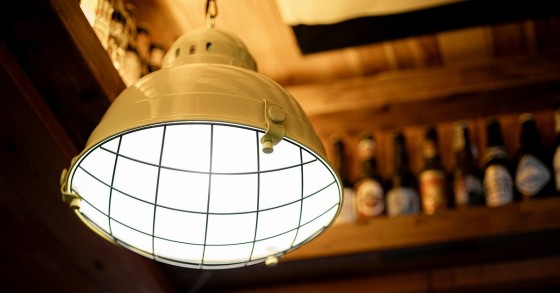 La lampada di una cantina