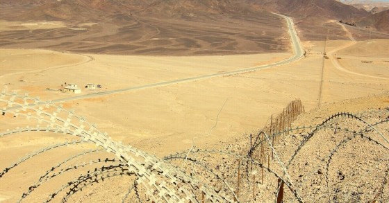 I resti del cinema nel deserto del Sinai