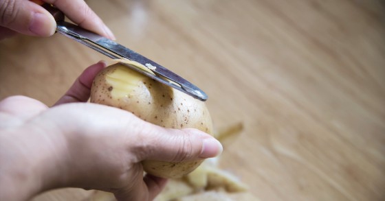 Pulire le patate