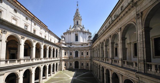 chiesa di sant'ivo alla sapienza
