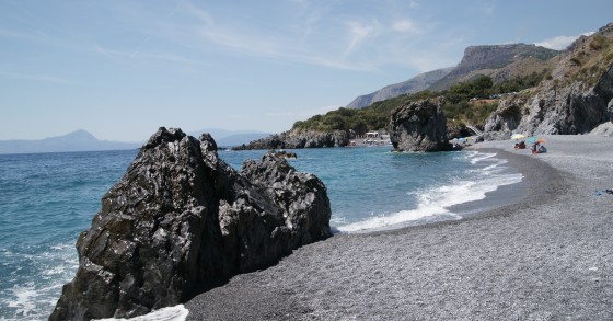 spiaggia nera maratea