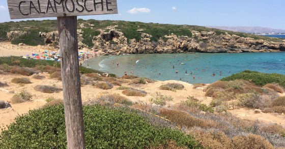 Plage tranquille Italie