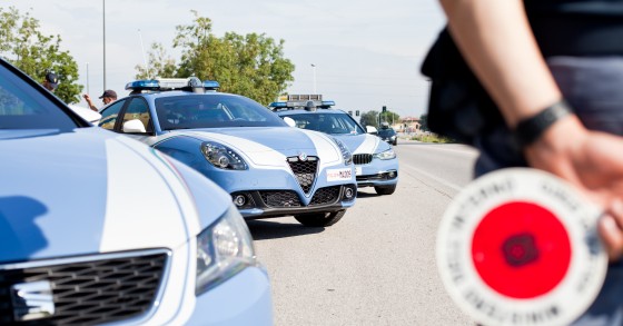multa corsia autostrada
