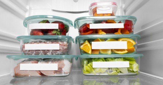contenitori nel freezer 