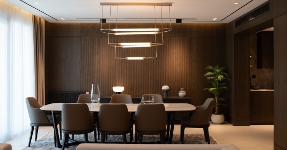 illuminazione di lusso per interni