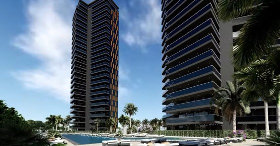 wave twin towers