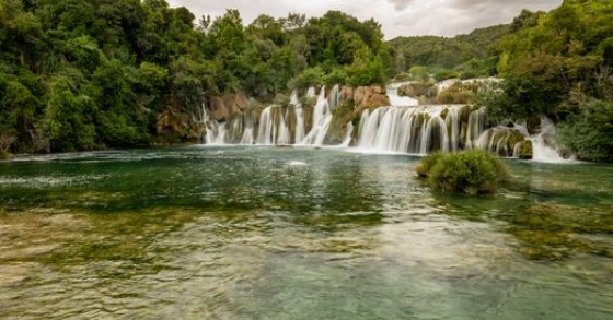 Krka, il parco croato delle cascate d’argento e mulini