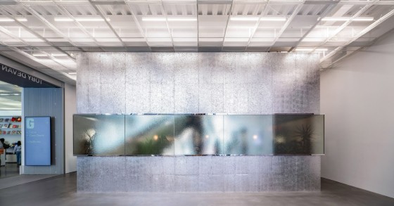 Il ristorante Oberon, inaugurato di recente, si trova all'interno del New Museum di Manhattan, negli Stati Uniti