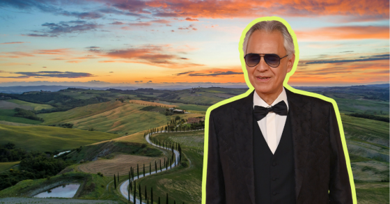 Dove vive Andrea Bocelli