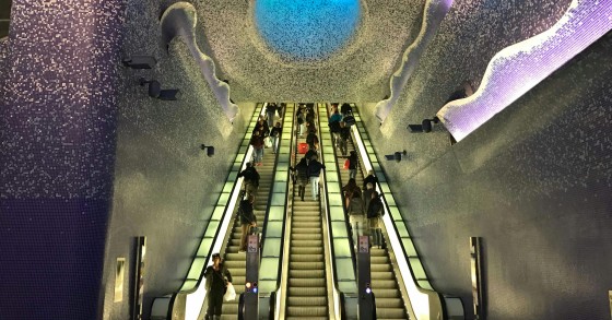 Naples Metro Art Stations