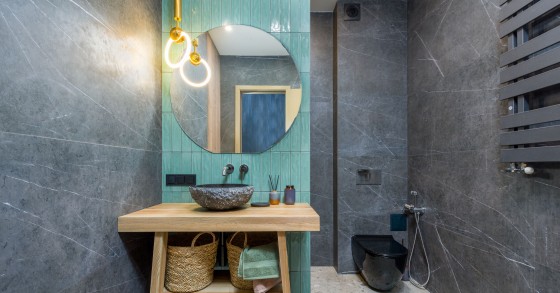 fino a che altezza mettere le piastrelle in bagno
