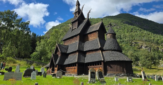Stavkirke in Norvegia