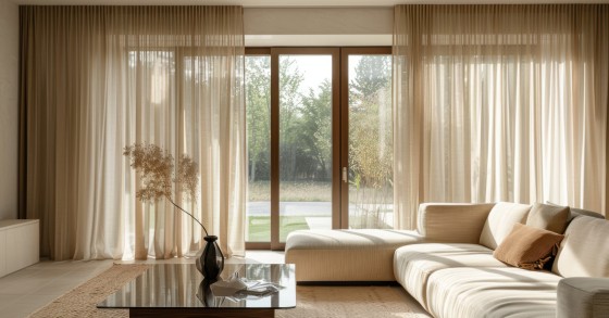 Cómo colocar las cortinas en el salón