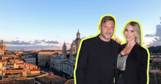 dove vivono Totti e Noemi Bocchi