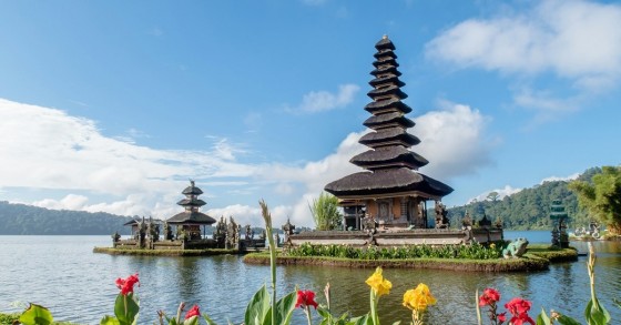 Veduta di Bali, in Indonesia