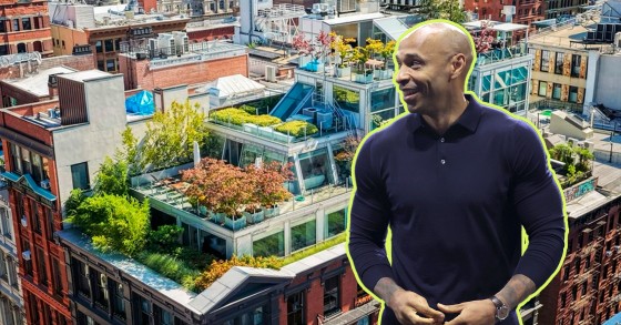 La vivienda del exfutbolista Thierry Henry en Nueva York