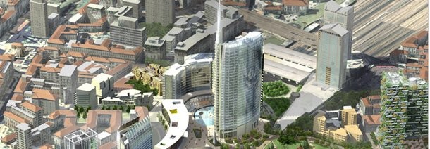 Le banche si sfidano a colpi di grattacielo (confronta i progetti)