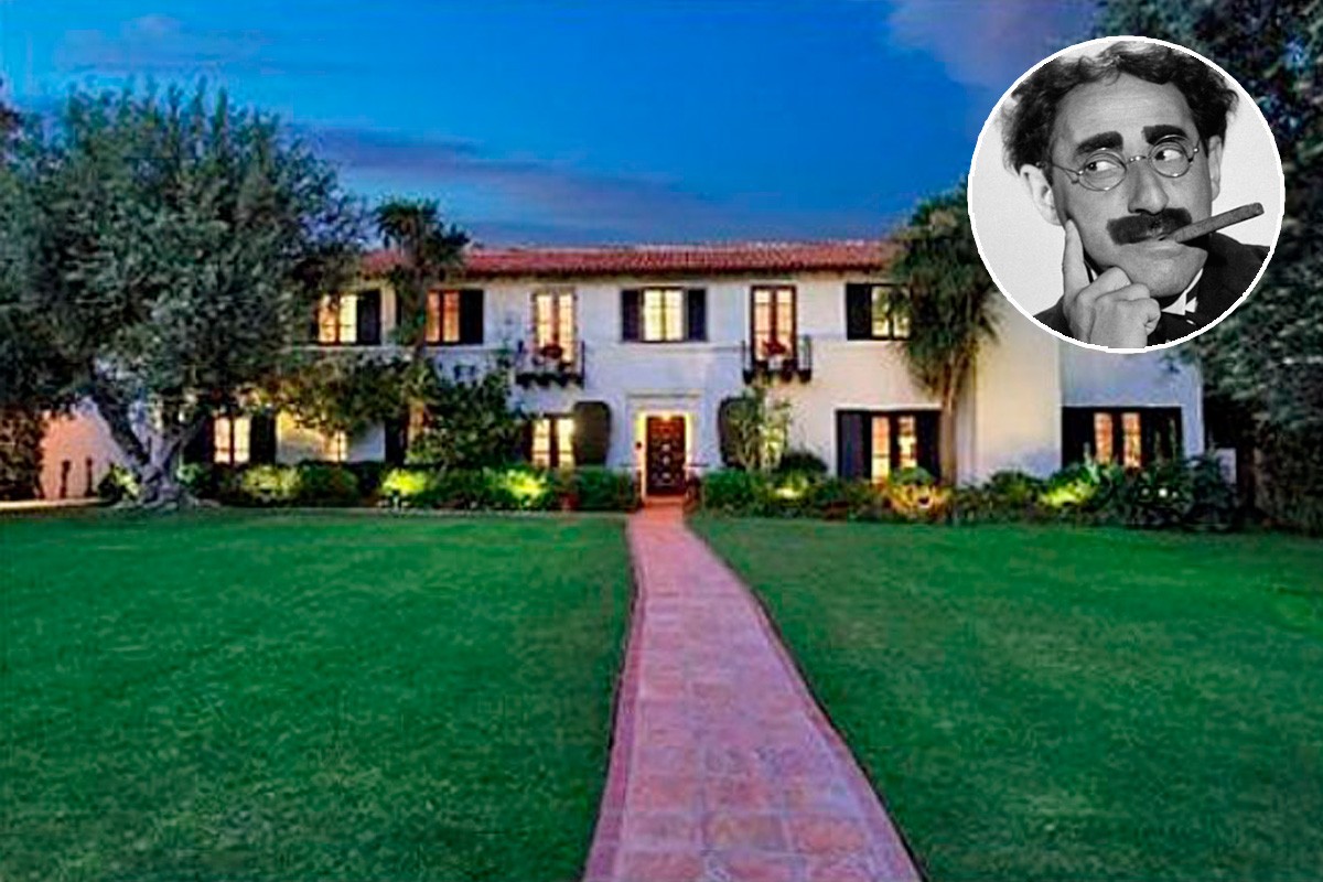 In vendita la casa di Groucho Marx a Beverly Hills (galleria)