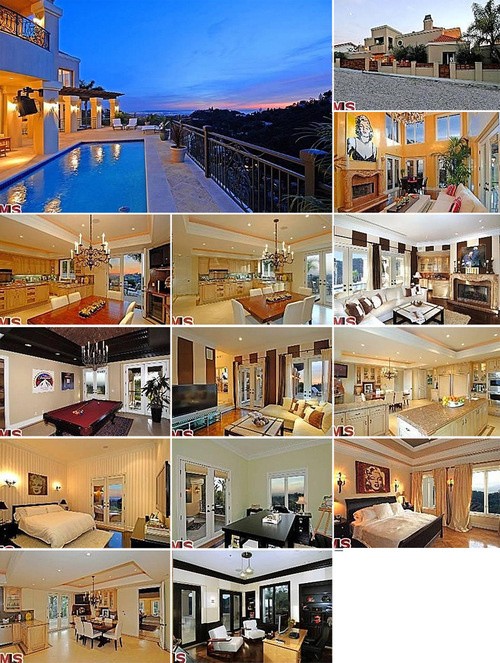 Lady gaga, casa da sogno a beverly hills (galleria)