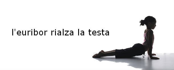 L'euribor rialza la testa. Previsioni per novembre