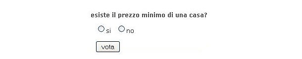 Sondaggio di idealista.it: esiste il prezzo minimo di una casa? vota