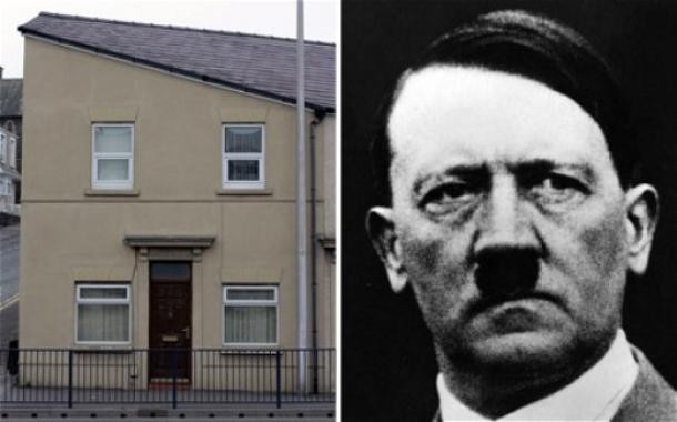 La casa che somiglia a hitler (foto)