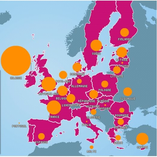Immagine del giorno: il tasso di natalità in europa