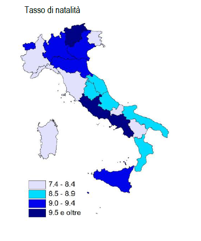 Immagine del giorno: in Lombardia e Sicilia nascono più bambini