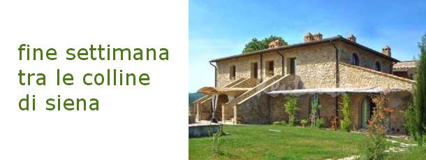 Casa del week end: un casale toscano nella riserva naturale (Siena)