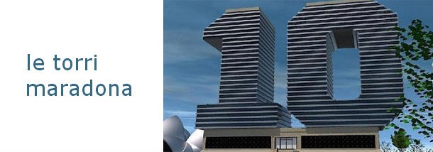 Le torri maradona: dall'argentina un progetto di grattacielo a forma di 10