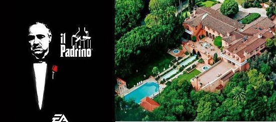 Si vendono 6 case da film: dalla villa stregata dalla luna a quella del padrino