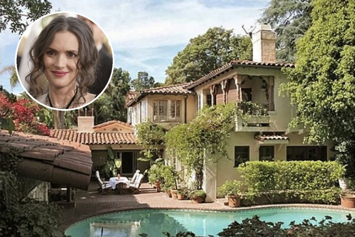 Case dei vip: Winona Ryder vende il suo angolo di paradiso a Beverly Hills (galleria)