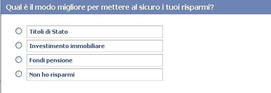 Sondaggio: qual è il modo migliore per mettere al sicuro i tuoi risparmi?