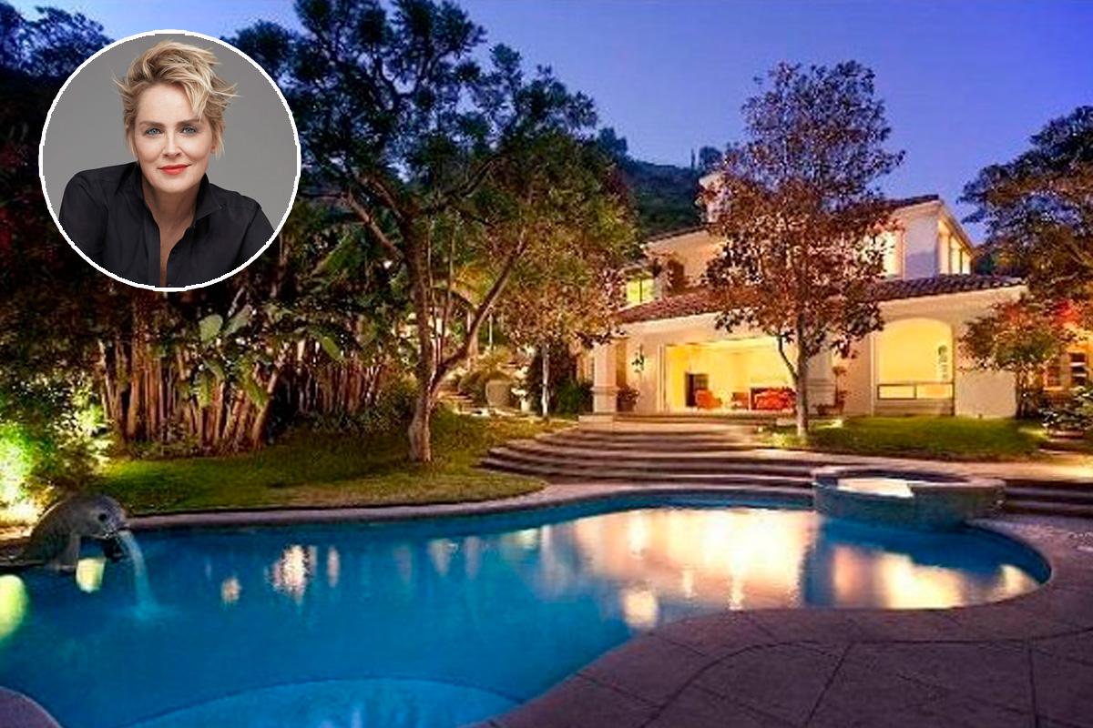 Case di vip: sharon stone non ha istinto immobiliare. Vende allo stesso prezzo del 2008 (galleria)