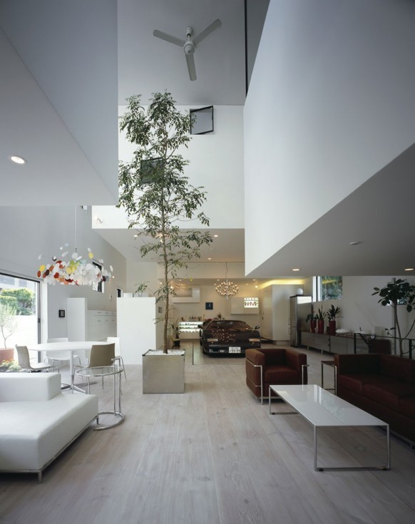 car-inside-home-black-and-white1